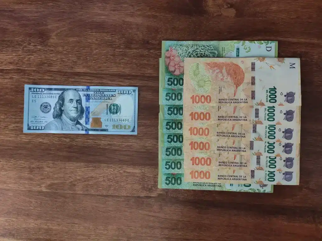 getting pesos in western union in buenos aires