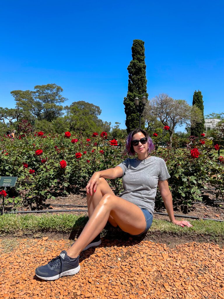 El Rosedal en los Bosques de Palermo, una ubicación perfecta para sacar fotos