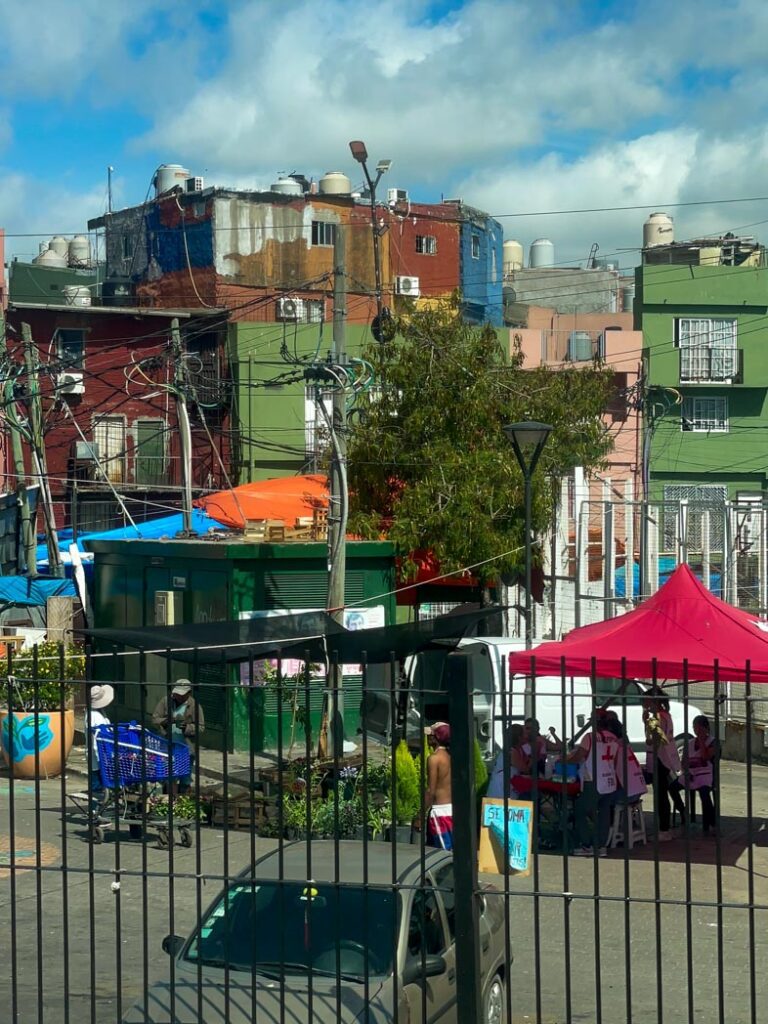 Villa 31, una zona humilde de la Ciudad de Buenos Aires