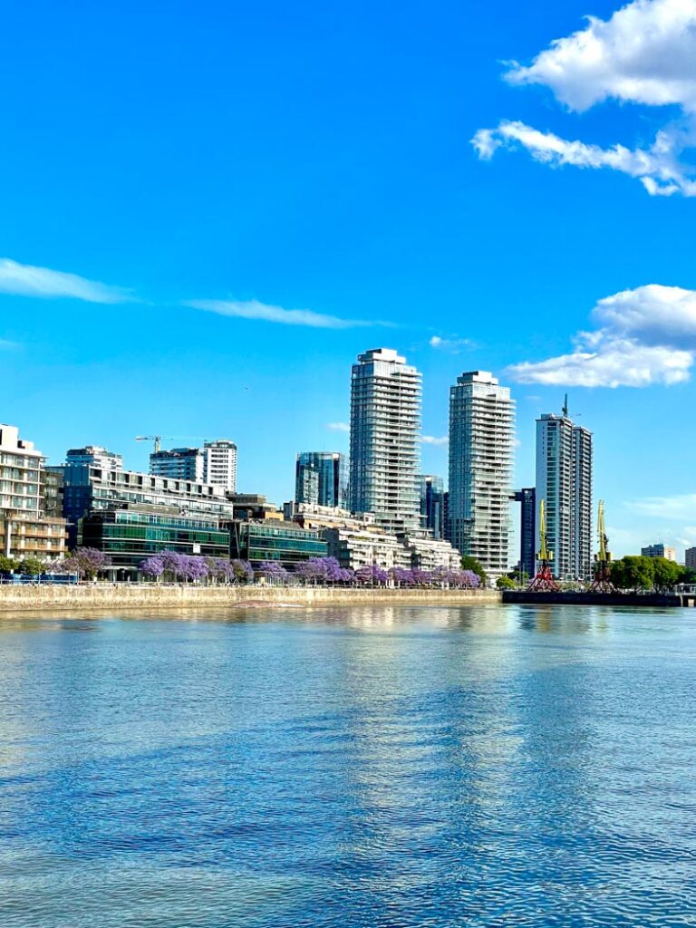 Docks in Puerto Madero