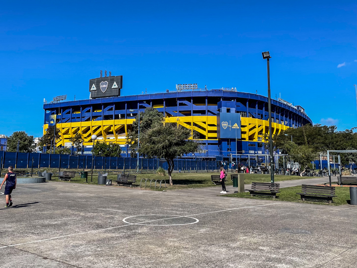 stade boca juniors sur l'une des équipes de futbol les plus célèbres d'argentine