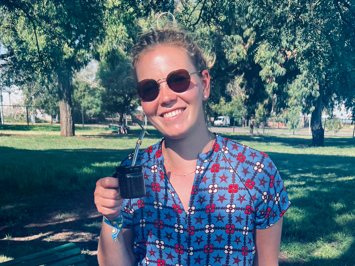 Mate Tasting in Parque Lezama in San Telmo Buenos Aires