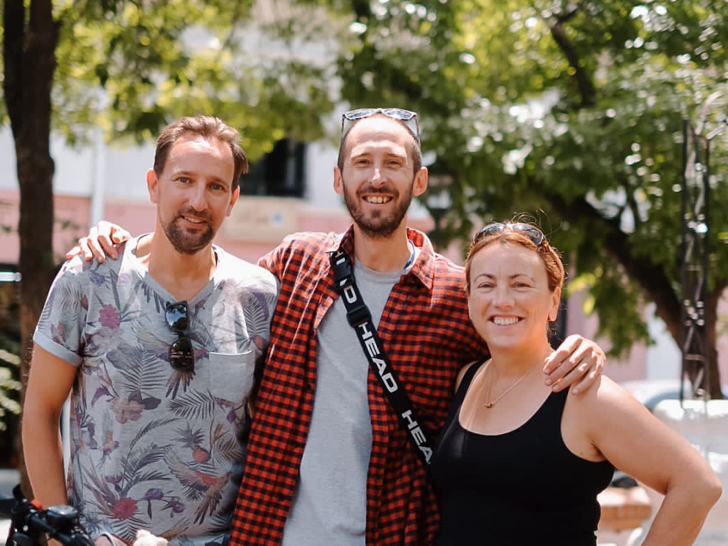 Super friendly bike tour host