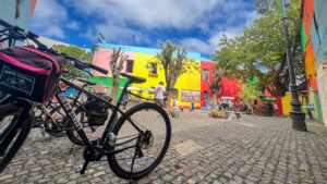 bici en caminito la boca