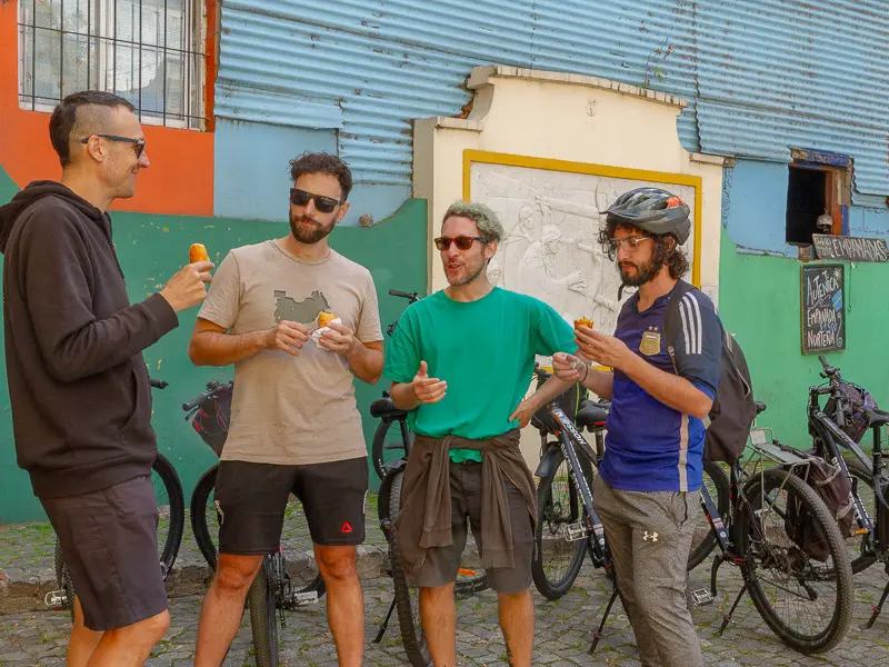 best empandas in our bike tours