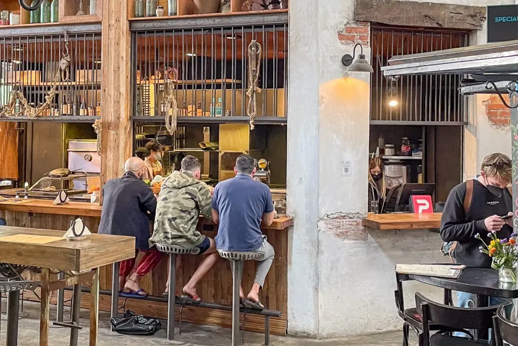 san telmo market food court