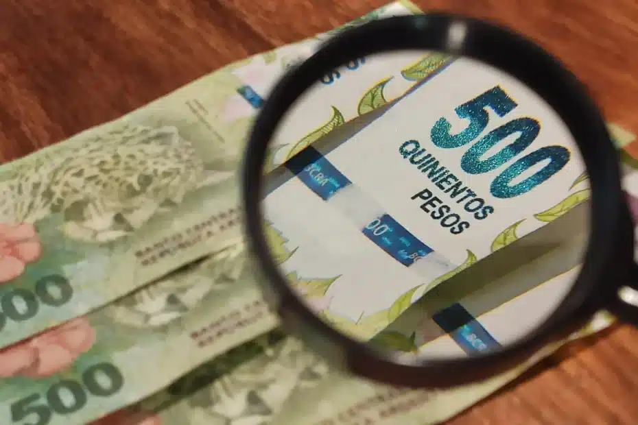 billete de 500 pesos